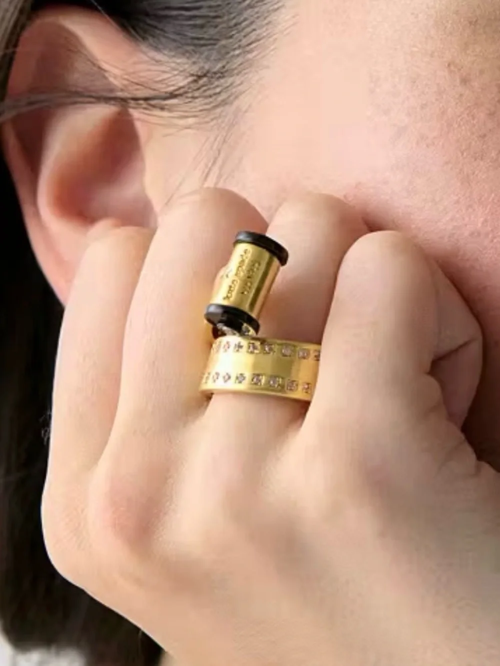Kate Spade Camera film Ring size 5